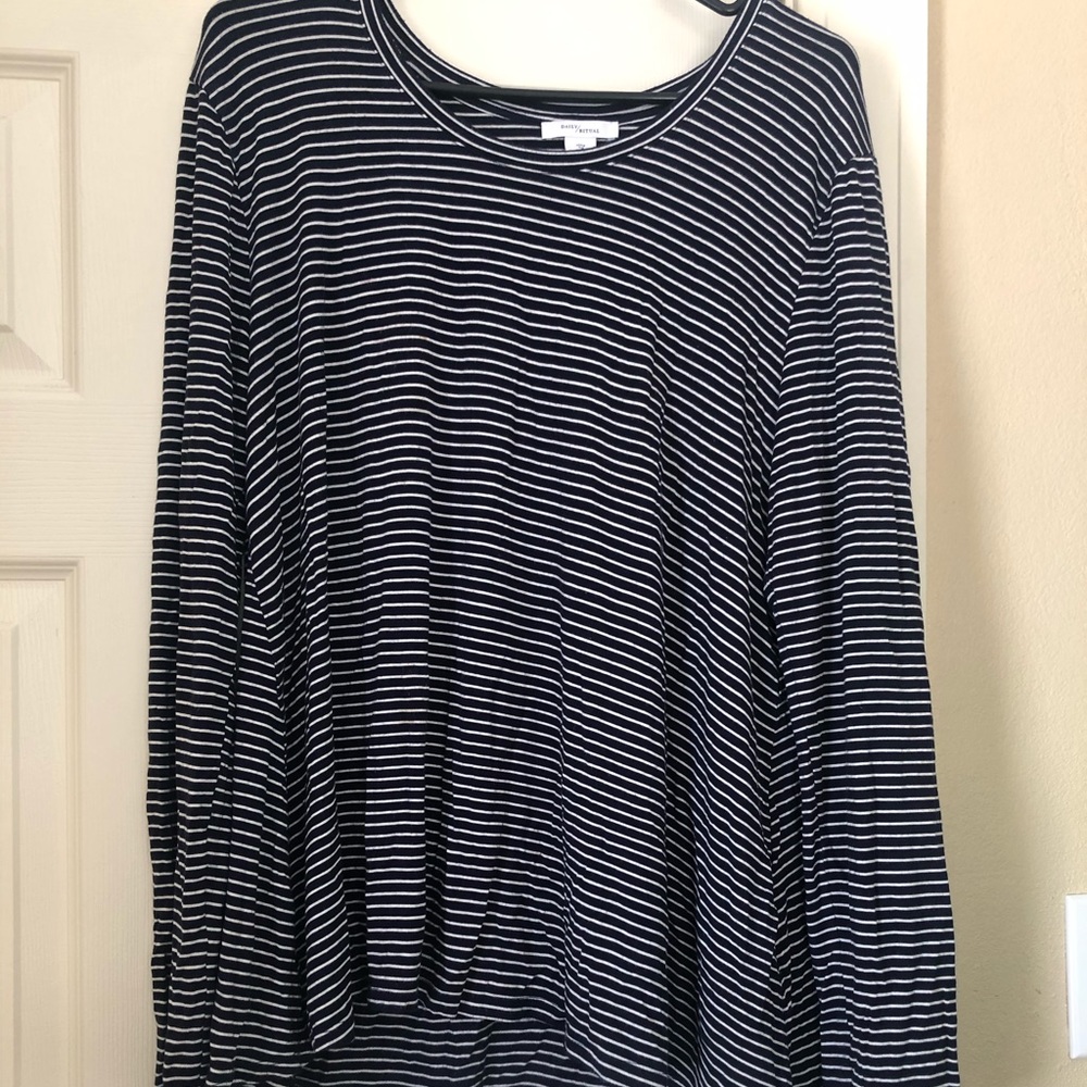 Striped Long Sleeve Shirt